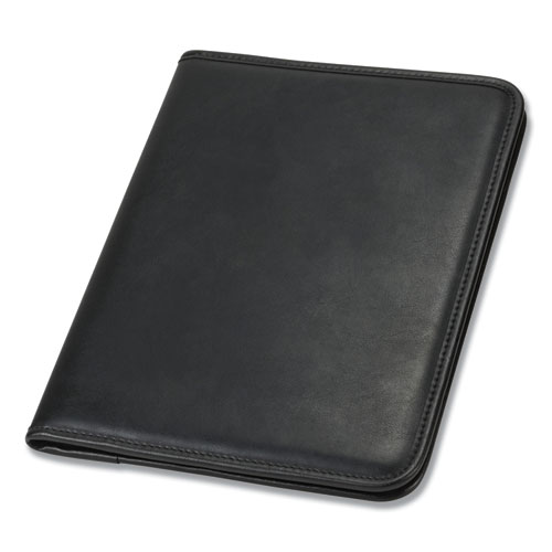 Professional Padfolio, Storage Pockets/Card Slots, Writing Pad, Black