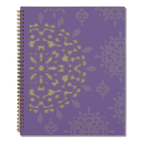 Vienna Weekly/Monthly Appointment Book, Vienna Geometric Artwork, 11 x 8.5, Purple/Tan Cover, 12-Month (Jan to Dec): 2022