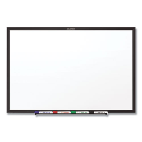 Quartet® Classic Series Total Erase Dry Erase Boards, 96 X 48, White Surface, Black Aluminum Frame