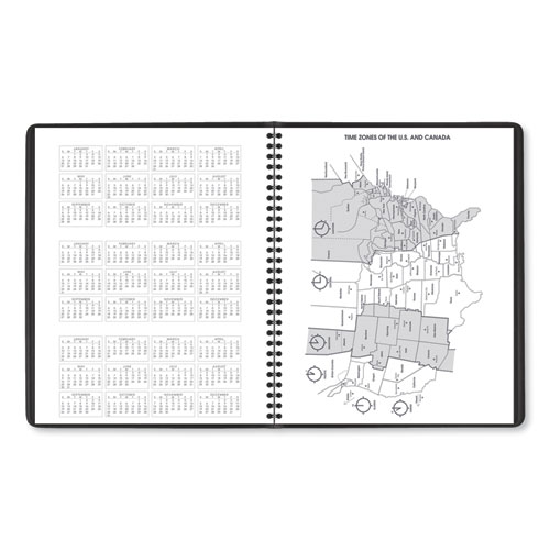 Monthly Planner, 11 x 9, Black Cover, 15-Month (Jan to Mar): 2022 to 2023