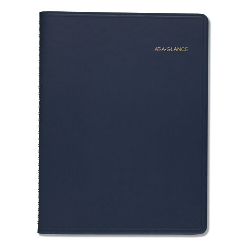 Image of At-A-Glance® Monthly Planner, 11 X 9, Navy Cover, 15-Month (Jan To Mar): 2024 To 2025
