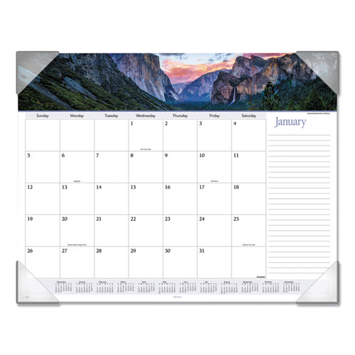 Landscape Panoramic Desk Pad, 22 x 17, Landscapes, 2020 | by Plexsupply