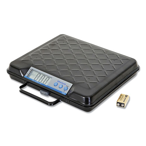 Image of Portable Electronic Utility Bench Scale, 100 lb Capacity, 12.5 x 10.95 x 2.2  Platform