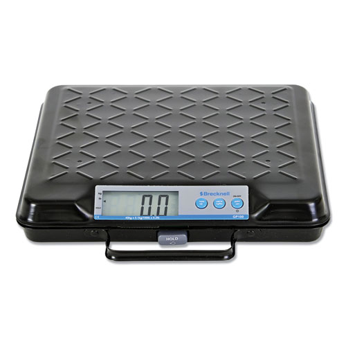 Brecknell Portable Electronic Utility Bench Scale, 100 Lb Capacity, 12.5 X 10.95 X 2.2  Platform