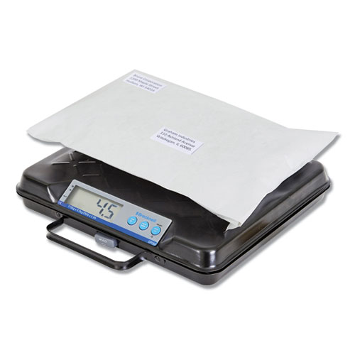 Image of Portable Electronic Utility Bench Scale, 250lb Capacity, 12.5 x 10.95 x 2.2  Platform