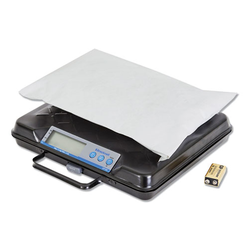 Image of Portable Electronic Utility Bench Scale, 100 lb Capacity, 12.5 x 10.95 x 2.2  Platform