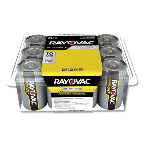 Rayovac® Ultra Pro Alkaline 9V Batteries, 12/Pack