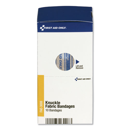 Image of First Aid Only™ Knuckle Bandages, Individually Sterilized, 10/Box