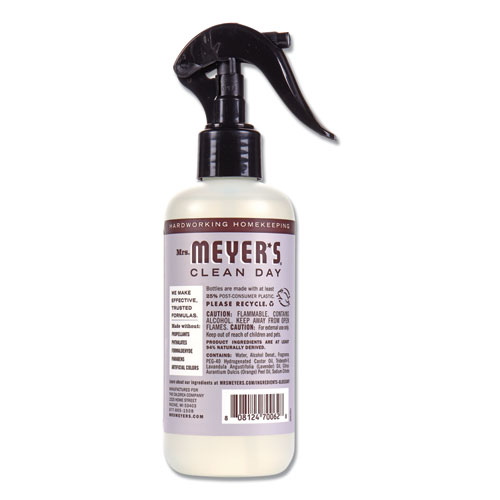 Image of Clean Day Room Freshener, Lavender, 8 oz, Non-Aerosol Spray, 6/Carton