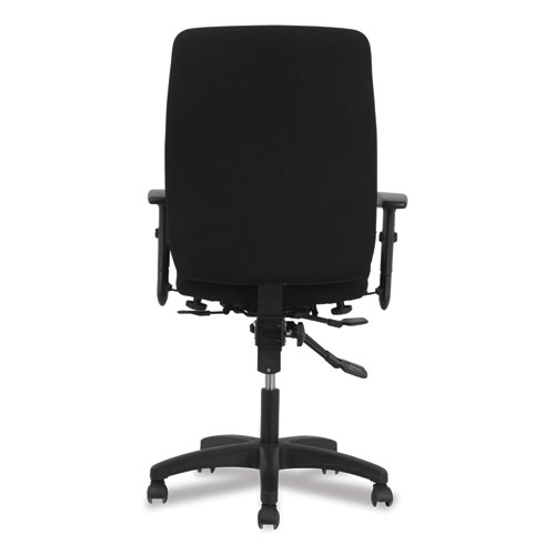 NETWORK HIGH-BACK CHAIR, SUPPORTS UP TO 250 LBS., BLACK SEAT/BLACK BACK, BLACK BASE