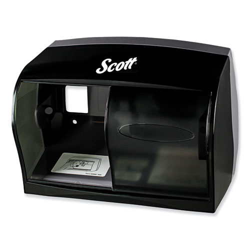 Essential Coreless SRB Tissue Dispenser, 11.1 x 6 x 7.63, Black