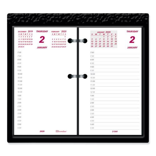 Daily Calendar Pad Refill, 6 x 3 1/2, 2020 | by Plexsupply