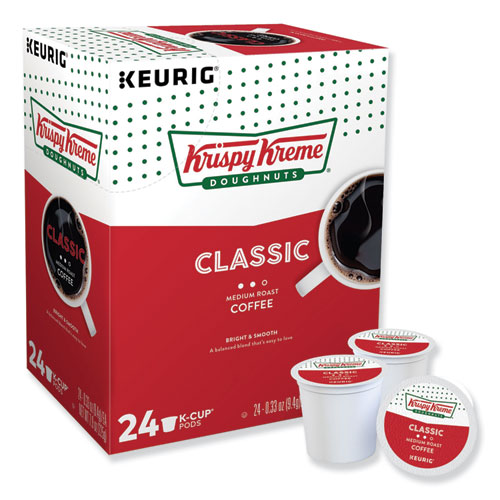Krispy Kreme Doughnuts® Classic Coffee K-Cups, Medium Roast, 24/Box