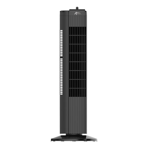 Alera® 28" 3-Speed Tower Fan, Plastic, Black