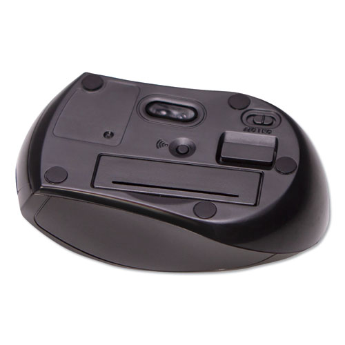 Image of Compact Mouse, 2.4 GHz Frequency/26 ft Wireless Range, Left/Right Hand Use, Black