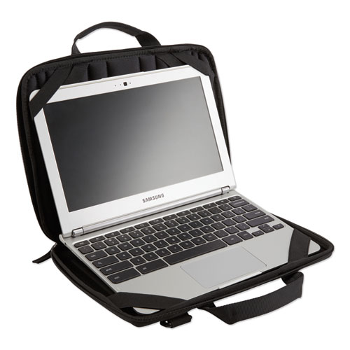 Image of Case Logic® Guardian Work-In Case With Pocket, Fits Devices Up To 13.3", Polyester, 13 X 2.4 X 9.8, Black