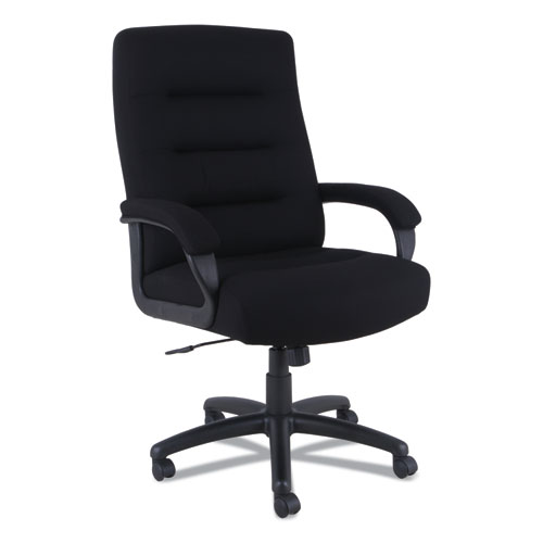 Alera Kesson Series High-Back Office Chair, Supports Up to 300 lb, 19.21" to 22.7" Seat Height, Black