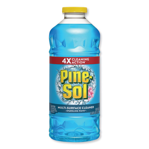 Pine-Sol® Multi-Surface Cleaner, Lemon Fresh, 28 oz Bottle, 12/Carton