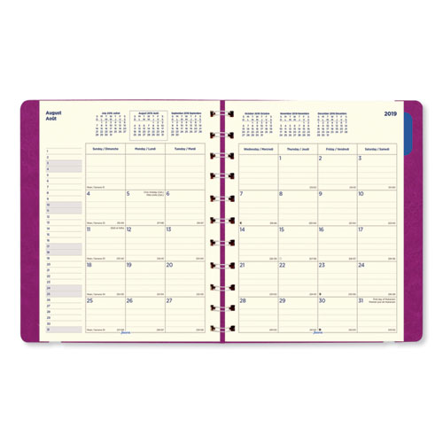 Image of Filofax® Soft Touch 17-Month Planner, 10.88 X 8.5, Fuchsia Cover, 17-Month (Aug To Dec): 2023 To 2024