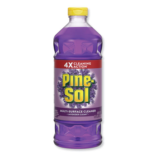 Pine-Sol® Multi-Surface Cleaner, Lavender, 48Oz Bottle, 8/Carton