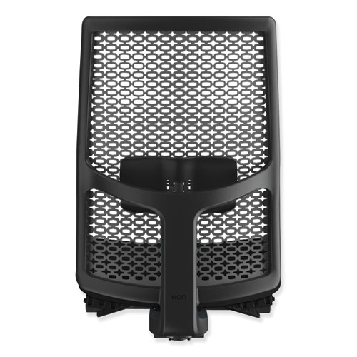 Image of Hon® Ignition 2.0 4-Way Stretch Mid-Back Mesh Task Chair, Supports 300Lb, 17" To 21" Seat Height, Black Seat, Fog Back, Black Base