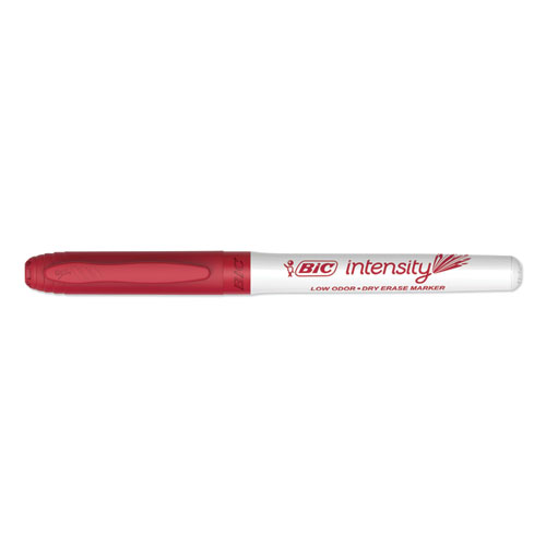 Intensity Low Odor Dry Erase Marker, Fine Bullet Tip, Assorted Colors, 4/Set