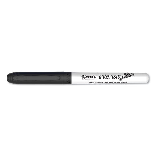 Intensity Low Odor Dry Erase Marker, Fine Bullet Tip, Black, 175/Carton