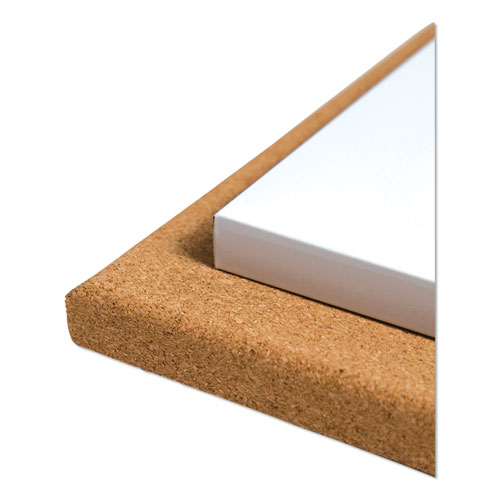 Tile Board Value Pack, (1) Tan Cork Bulletin, (1) White Magnetic Dry Erase, 14 x 14