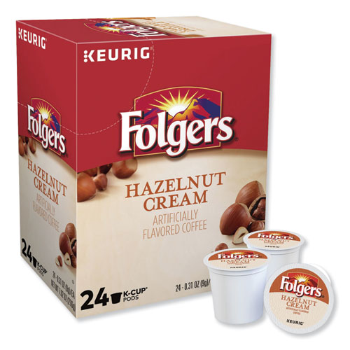 Hazelnut Cream Coffee K-Cups, 24/Box