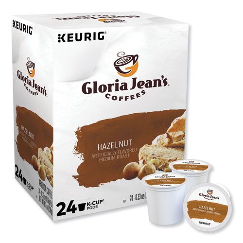 Image of Gloria Jean'S® Hazelnut Coffee K-Cups, 96/Carton