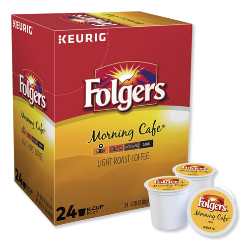 Morning Café Coffee K-Cups, 24/Box