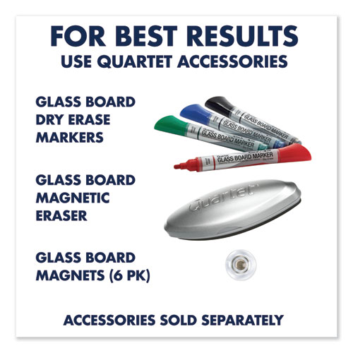 Image of Quartet® Infinity Glass Marker Board, 96 X 48, Frosted Surface