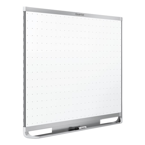 Prestige 2 Magnetic Total Erase Whiteboard, 48 x 36, White Surface, Silver Aluminum/Plastic Frame