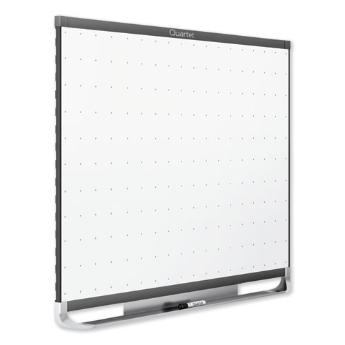Image of Quartet® Prestige 2 Magnetic Total Erase Whiteboard, 48 X 36, White Surface, Graphite Fiberboard/Plastic Frame