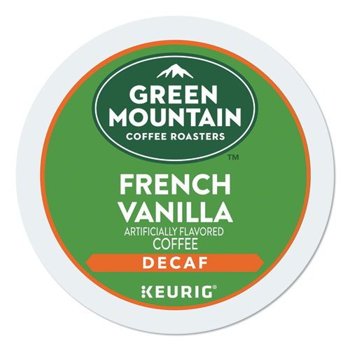 French Vanilla Decaf Coffee K-Cups, 24/Box