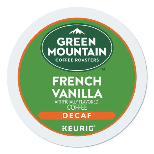 French Vanilla Decaf Coffee K-Cups, 96/Carton