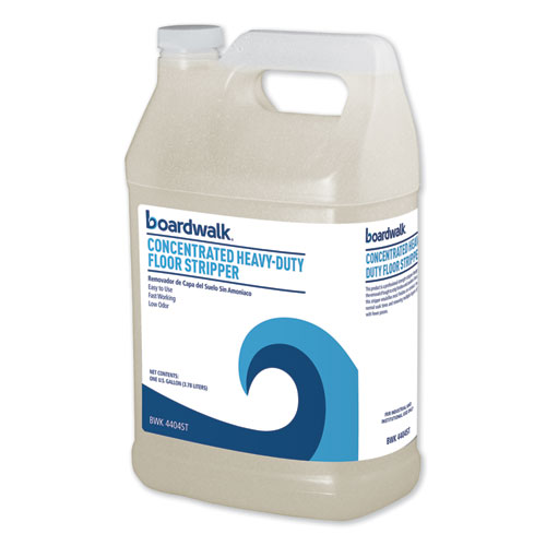 Image of Concentrated Heavy-Duty Floor Stripper, 1 gal Bottle, 4/Carton