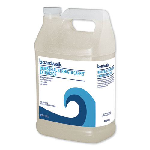 Boardwalk® Industrial Strength Carpet Extractor, Clean Scent, 1 gal Bottle, 4/Carton