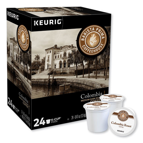 Colombia K-Cups Coffee Pack, 24/Box