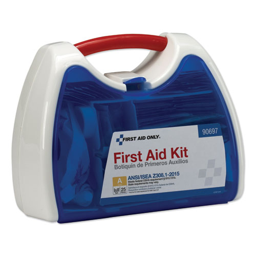 Image of ReadyCare First Aid Kit for 25 People, ANSI A+, 139 Pieces, Plastic Case