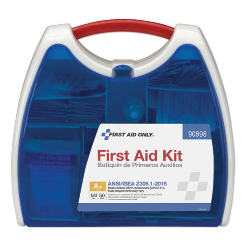 Image of First Aid Only™ Readycare First Aid Kit For 50 People, Ansi A+, 238 Pieces, Plastic Case