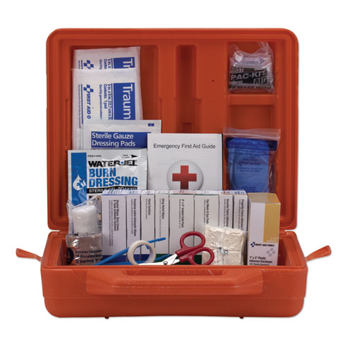 Image of First Aid Only™ Ansi Class A+ First Aid Kit For 50 People, Weatherproof, 215 Pieces, Plastic Case