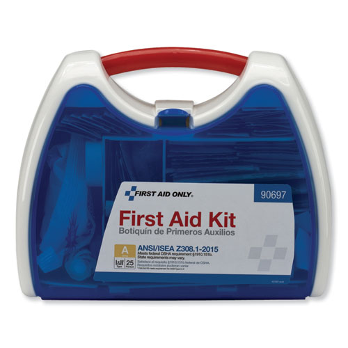 Image of First Aid Only™ Readycare First Aid Kit For 25 People, Ansi A+, 139 Pieces, Plastic Case