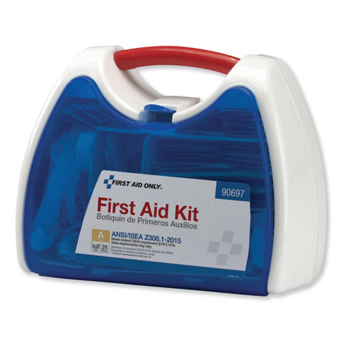 Image of First Aid Only™ Readycare First Aid Kit For 25 People, Ansi A+, 139 Pieces, Plastic Case