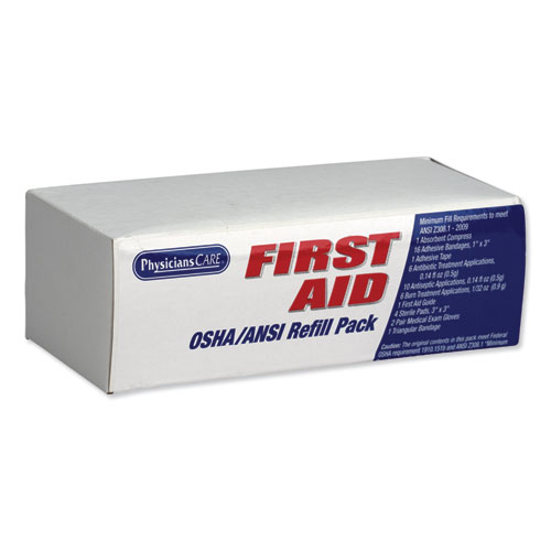 Image of OSHA First Aid Refill Kit, 41 Pieces/Kit