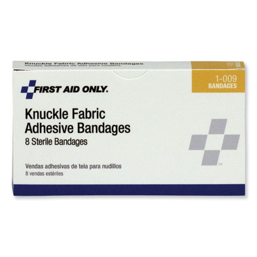 Image of First Aid Fabric Knuckle Bandages, 8/Box