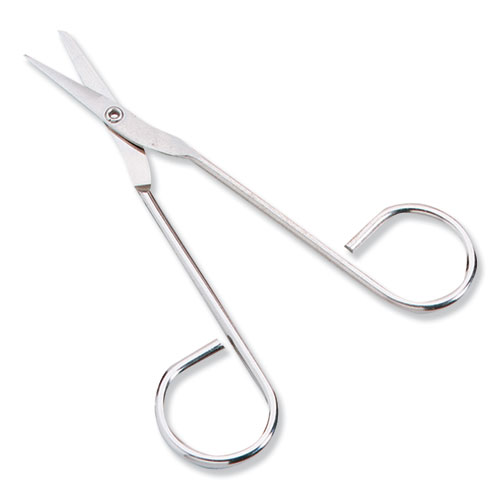 Image of First Aid Only™ Scissors, Pointed Tip, 4.5" Long, Nickel Straight Handle