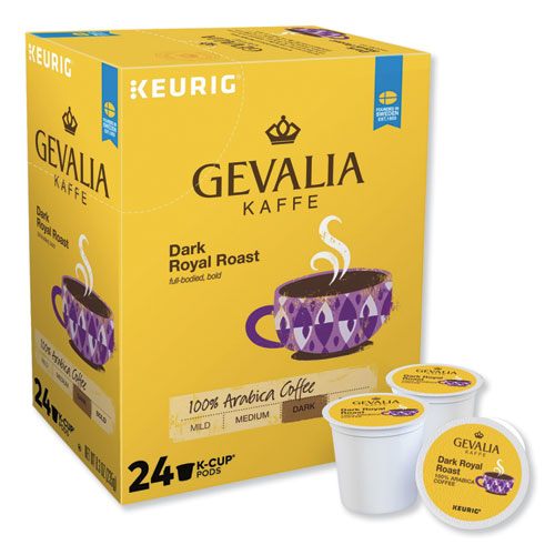 Image of Gevalia® Kaffee Dark Royal Roast K-Cups, 24/Box