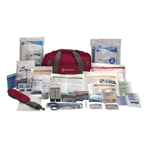 All Terrain First Aid Kit, 112 Pieces, Ballistic Nylon, Red FAO9000