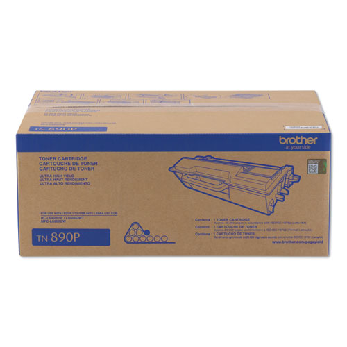 Image of TN890P Ultra High-Yield Toner, 20,000 Page-Yield, Black
